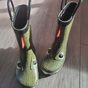 Dinosaur rain boots toddler size 9